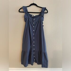 Universal Thread ruffle detail button dress